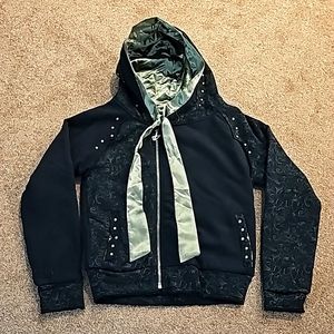 Truth Soul Armor reversible satin hoodie